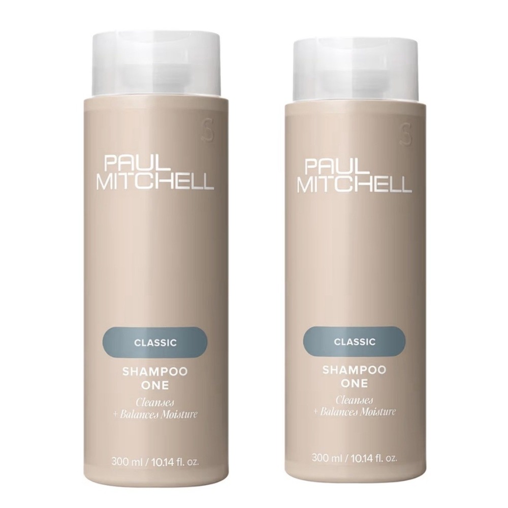 Paul Mitchell CLASSIC Shampoo One, 10.1 FL OZ / 500ml 2 pack